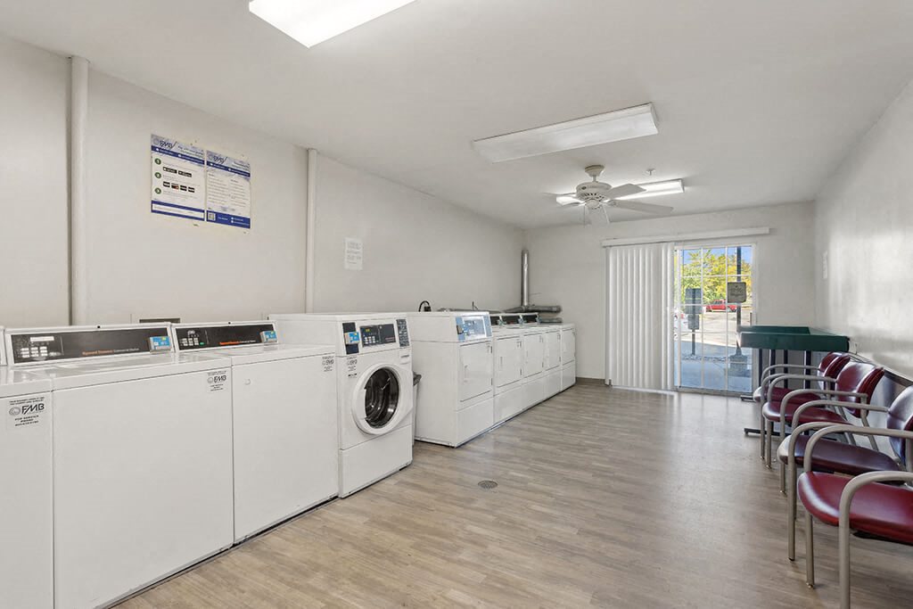 Laundry center at Fairbrooke Senior Apartments in Aberdeen MD